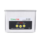 BAKU BK-2400 35W 0.8L LCD Display Ultrasonic Cleaner, AC 220V, BK-2400 35W 0.8L 220V